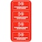 Fuel Stickers Rechargeable Battery, Reminder Label , Hvy-Dty, 2''x1'', 4PK Z-2X1REBATT-4PK - alternate 1